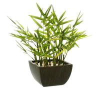Atmosphera – Plante artificielle en pot Bambou – H35 cm