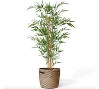 Bambou artificiel haut, 120 cm, moderne, salon, durable, luxueux.