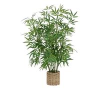 Bambou artificiel pot naturel H100cm vert - Atmosphera Créateur d'intérieur