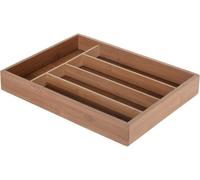 Bambou Couverts Tiroir Plateau Cuisine Rangement Extensible Support 35cm