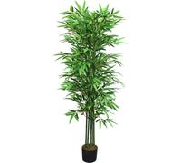Bambou Plante Artificielle Artificiel Plastique 160cm Decovego