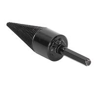 Bamjour Bûche Fendeuse de Bois, Foret à Bois, Fendeur de Bûches pour (38mm) | Outil électrique de fendage de bûches à tige hexagonale en acier au carbone Construction facile en acier au carbone,