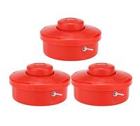 Bamjour GT Garden Tete 3Pcs Têtes de Universelles pour Tondeuses à Gazon | tete de rotofil gx35 compteur universel tondeuse yqm5200 têtes en plastique, s\'adapte à la plupart des débroussailleuses,