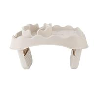 Bamjour Plateau de Table Coulissant Plateau Latéral de Bain à Remous avec | Porte-gobelet latéral pour spa, design de piscine, hauteur, matériau TPU, idéal pour les piscines et les spas