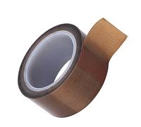 Bamjour Ruban PTFE - Rouleau Adhésif d'isolation en Tissu Haute Température - Ruban d'étanchéité Durable et Flexible de 10 M pour Machines 'emballage Sous Vide (Épaisseur 0,13 * largeur 50 mm *