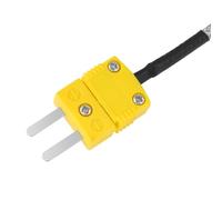 Bamjour Thermocouple EGT de Type K pour Sondes de Température des Gaz d'échappement avec Pointe Exposée et Connecteur de Type Mini K - Conception en Acier Inoxydable avec Temps de Réponse Rapide