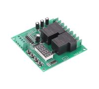 Bamjour Volet Roulant 24v Carte de Commande Moteur pour Marche Avant et | Relais inverseur avant 24v 12v, temporisation à 2 canaux, module de temporisation à double relais, synchronisation jusqu\'à