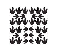 Bamsod World Stickers muraux pour chambre d'enfant Motif dinosaures Dinosaures Foot1.