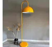 bamyum Gorkiede Lampadaire Métal, Lampadaire Salon, Lampadaire Moderne pour Chambre à Coucher, Chambre D'enfant avec Douille E27 40 cm, Abat-Jour Réglable, Lampadaire Jaune