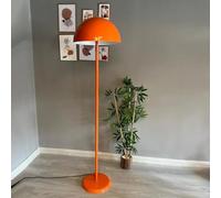 bamyum Gorkiede Lampadaire Métal, Salon, Moderne pour Chambre à Coucher, D'enfant avec Douille E27 40 cm, Orange