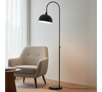 bamyum Gorkiede Métal, Moderne, E27 30 cm, Salon et Chambre, Abat-Jour Réglable, Lampadaire, Bleu nuit