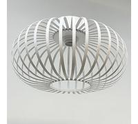 bamyum Vertigo Cage Ceiling Light Ø40 cm Plafonnier métallique Lampe Mid Century Moderne Lustre Vintage Blanc