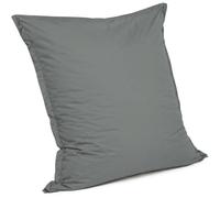 bananair Pouf Extérieur Imperméable XXL, 120 x 160 cm, Gris foncé | Anti-UV, Déhoussable, Imperméable, Polyvalent