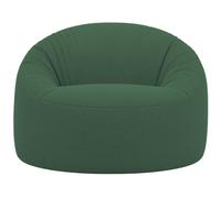 bananair - Pouf Poire Géant Velours Côtelé, Déhoussable, Vert Botanical, 100 cm