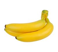 Banane artificielle en mousse jaune pour présentation de magasin | Ces bananes artificielles réalistes ajoutent une touche réaliste et vibrante à votre décoration d'intérieur ou à vos
