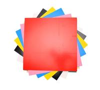 banapoy Lot de 8 Feuilles de Tilleul Double Face Colorées pour Gravure, Découpe, Artisanat, contreplaqué Non Fini 300 X 300 X 3 Mm en Huit Couleurs, avec Surface Lisse