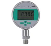 banapoy Manomètre Numérique 0-16bar, Cadran 4 Pouces, Boîtier en Acier Inoxydable, Filetage M20x1,5, Précision 0,4% IP65 avec écran LCD pour Systèmes Pneumatiques Hydrauliques