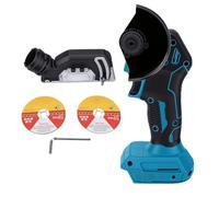banapoy Mini Meuleuse D'angle Portative sans Fil, Moteur sans Balais 12 000 Tr/min, Profondeur Coupe Maximale 16Mm, Outil Coupe alimenté par Batterie,Scie Circulaire pour Bois,Métal