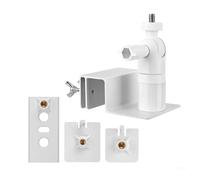 banapoy Support Gouttière pour Panneau Solaire, 2 Ensembles Support Gouttière Universel avec Pivotement à 360° et Inclinaison 180° pour Panneaux Solaires Caméra sécurité Extérieure