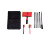 banapoy Trousse à Outils pour Coupebordure, Rouleau à Peinture 7" | Ensemble de Peinture Complet, Peintre D'angle, Tondeuse Tampons, Outil Peinture Bords, pour Plafonds, Plinthes, Cadres Porte