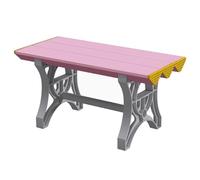 Banc à langer robuste et imperméable en plastique ABS 120 cm - Capacité 500 kg pour salle de bain, école, salle de bain, piscine publique et vestiaire