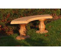 Banc Banc Meuble Terrasse Jardin Coin calme Béton Siège Banc Style romain
