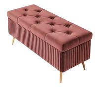 Banc capitonné pour salon, entrée, chambre à coucher, siège élégant pour bout de lit, meubles de maison