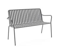 Banc Casablanca gris 130.2x82.4x56 cm