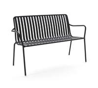 Banc Casablanca noir 130.2x82.4x56 cm