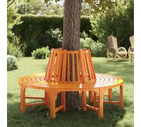 vidaXL Banc d'arbre Ø 160 cm bois