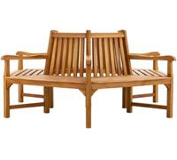 Banc d'arbre Sonja avec accoudoirs 200 cm