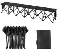 Banc de bière pliable Banc de jardin Banc de camping pliable Camping 6 places