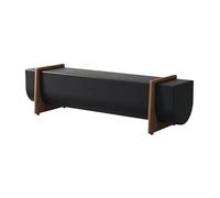 Banc de Bout de Lit Pouf De Chambre à Coucher Banc Long créatif en Bois Massif, Tabouret de Loisirs for Salon thé, modèle Maison, Centre Commercial, hôtel, Vente, Bureau, Repos