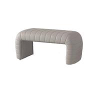 Banc de chambre Banc de bout lit, tabouret à langer for entrée très étroit | Tabouret à langer for vestiaire, tabouret de canapé(Grigio,Grand)