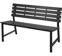 Banc de jardin 125 cm en composite bois-plastique KO-FA6110000