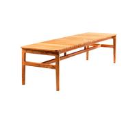 FDB Møbler Banc M10 Sammen 3 places Teak-nature oiled