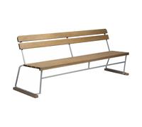 Banc de jardin 5 204x77cm chêne WxHxD 204x77x55cm