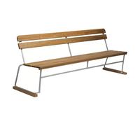 Banc de jardin 5 204x77cm teck WxHxD 204x77x55cm
