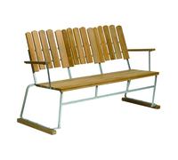 Banc de jardin 6 140x85cm teck WxHxD 140x85x58cm