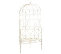Banc de Jardin 95 cm Fer Mobilier Meuble Canapé Terrasse Balcon Parc vidaXL
