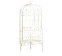 Banc de Jardin 95 cm Fer Mobilier Meuble Canapé Terrasse Balcon Parc vidaXL