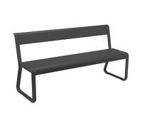 Fermob - Banc avec dossier Noir