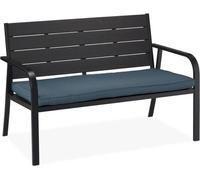 Banc de jardin avec housse de siège