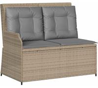 Banc de jardin Beige polyrotin
