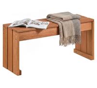 Banc de jardin COSTWAY sans dossier, banc en bois résistant aux intempéries, banc en bois, banc de balcon en bois dur, banc à fleurs pour jardin, balcon, terrasse, 90 x 30 x 44 cm