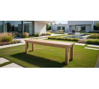 Banc de jardin en bois au design moderne pour la terrasse et le jardin