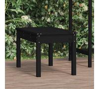 Banc de jardin en bois, banc de terrasse, banc pour 2 à 3 personnes, idéal pour jardin, balcon ou parc. Banc de balcon, banc public, banc d'entrée, banc de terrasse. Couleur : noir. Dimensions : 80 x 