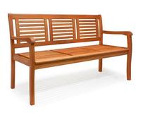 CASARIA Banc de jardin en Bois d'Eucalyptus Certifié FSC