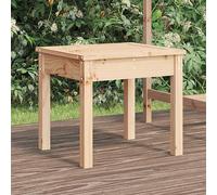 Banc de jardin en bois massif de pin, dimensions 50x44x45 cm, banc résistant aux intempéries avec dossier, assise stable pour terrasse, balcon, jardin, véranda extérieure, idéal pour deux personnes