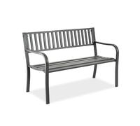 Relaxdays Banc de jardin en métal